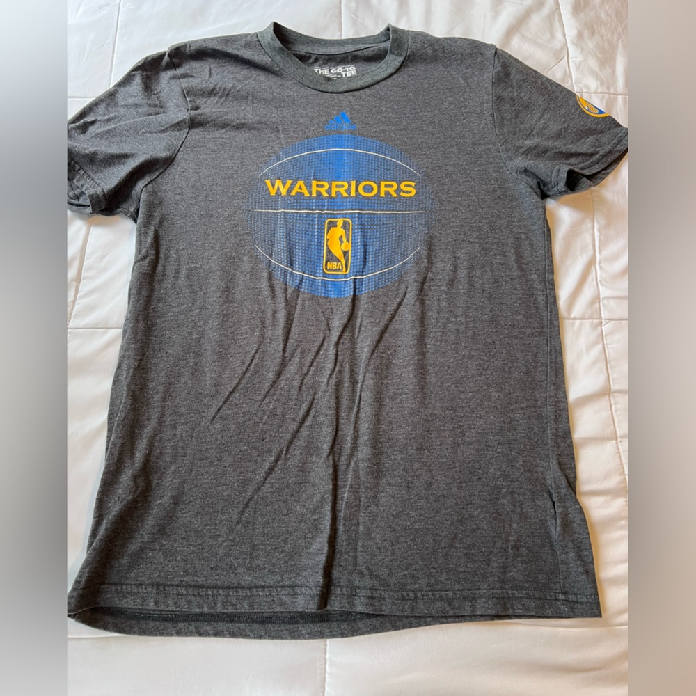 NBA Basketball Golden State Warriors Cotton Short Sleeve Tee Youth Big Boys